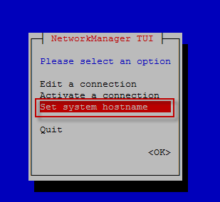 centos nmtui1