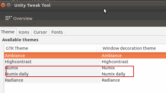 install change theme ubuntu2
