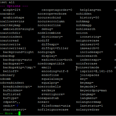 show line number in vim4