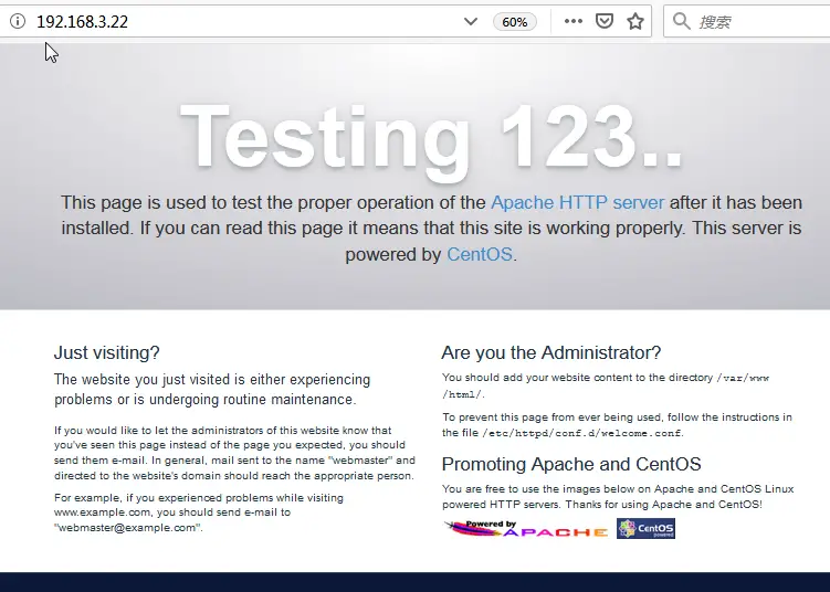 install apache web server centos1