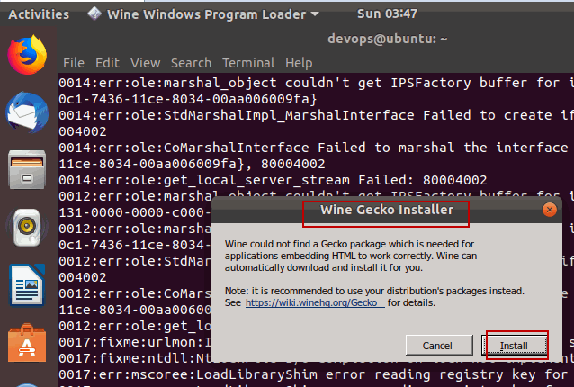 install and use wine on ubuntu3