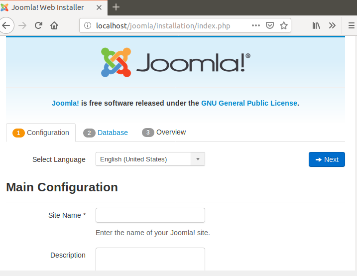 install joomla ubuntu1