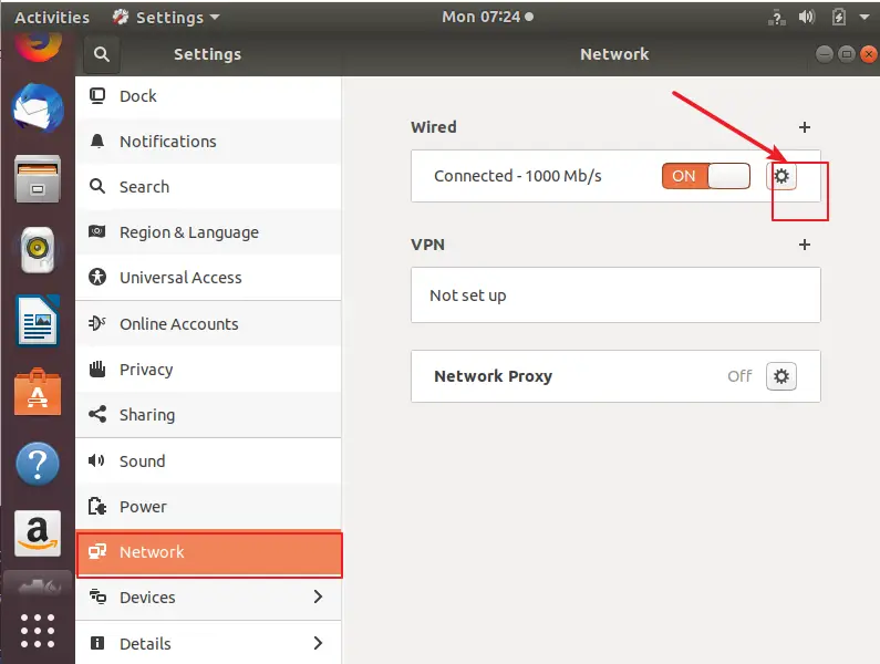 configure static ip on ubuntu 16 04