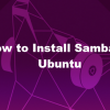 install samba on ubuntu1