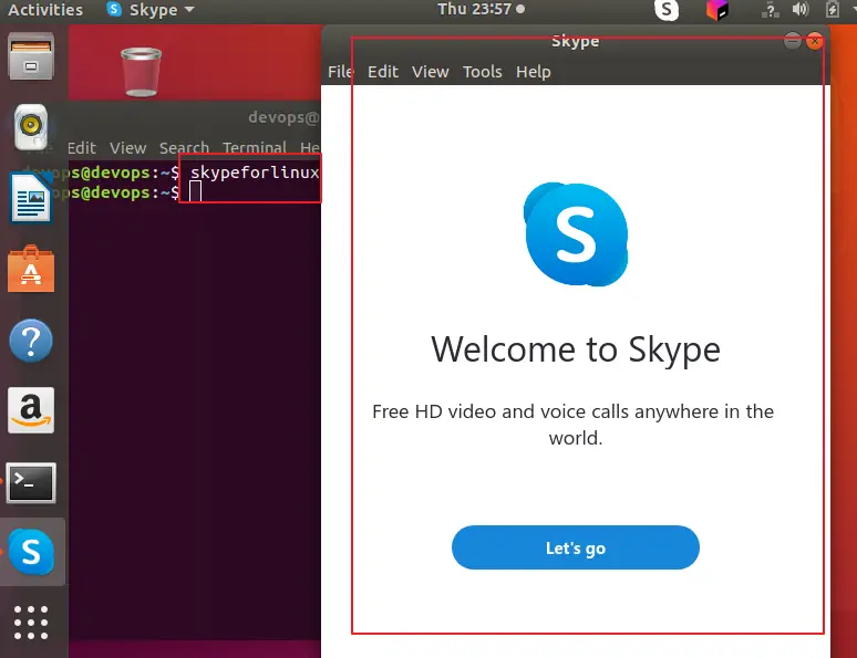 install skype on Ubuntu1