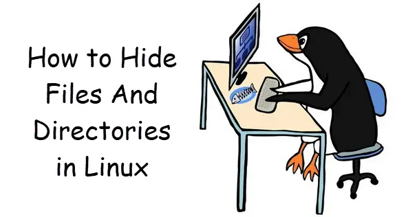 hide files and folders in linux1
