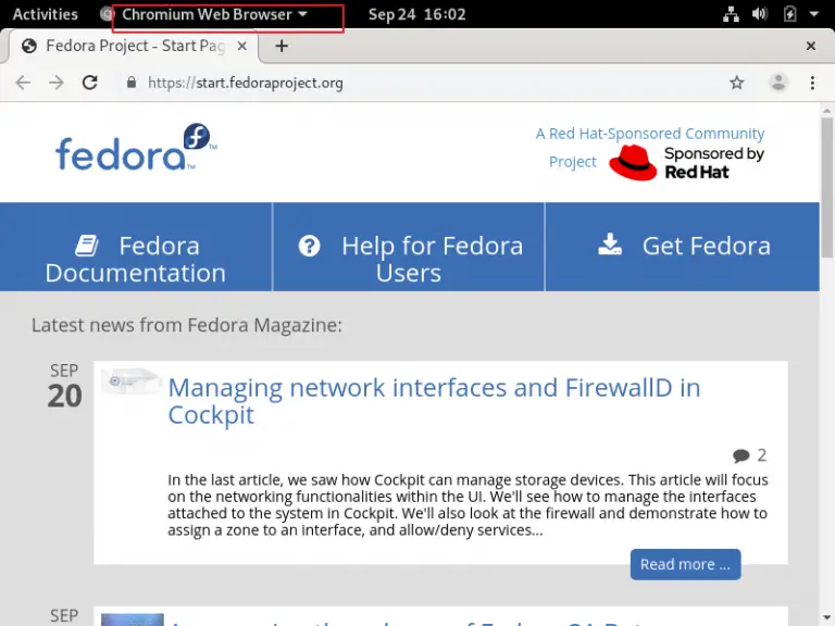 fedora ungoogled chromium