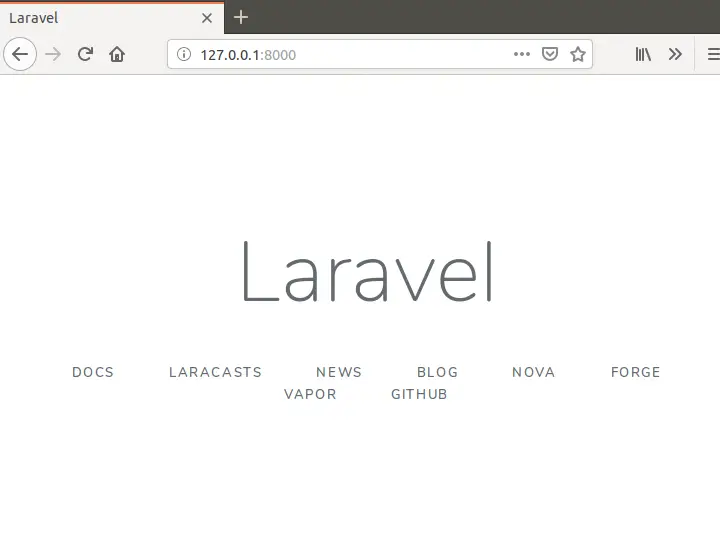 install laravel on ubuntu1