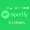 install spotify on ubuntu2