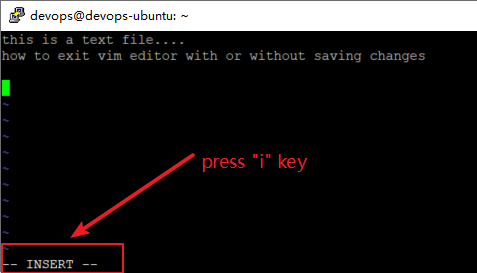 Exit or Quit ViVim Text Editor with or Without Saving Changes in Linux 1