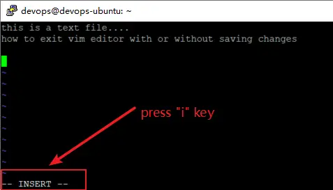 Exit or Quit ViVim Text Editor with or Without Saving Changes in Linux 1