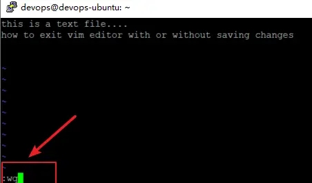 Exit or Quit ViVim Text Editor with or Without Saving Changes in Linux 2