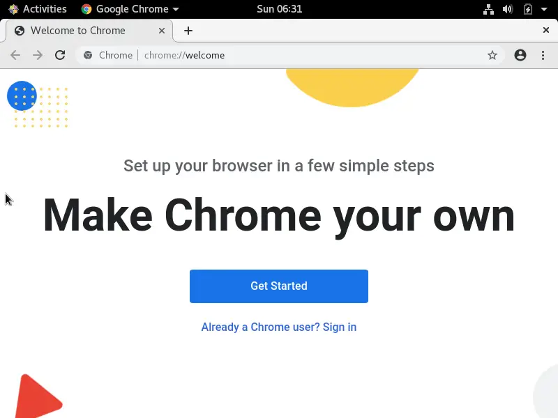 install google chrome in centos3