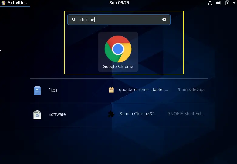 install google chrome in centos8