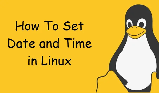 set date and time in linux1